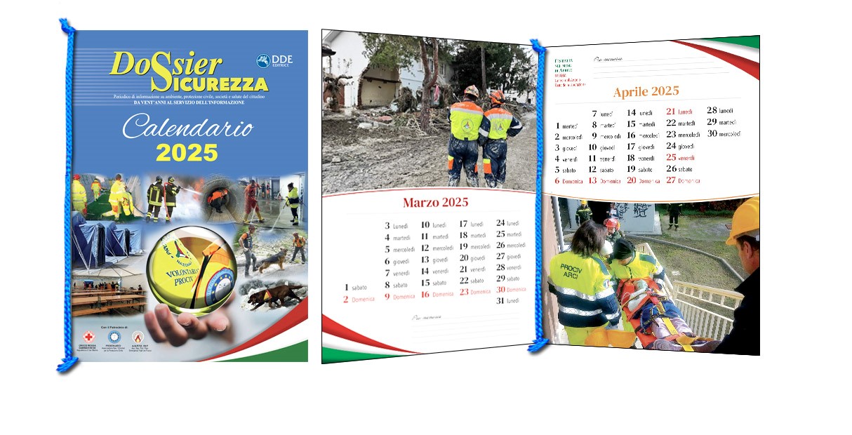 Calendario da muro 2025 – Dossier Sicurezza